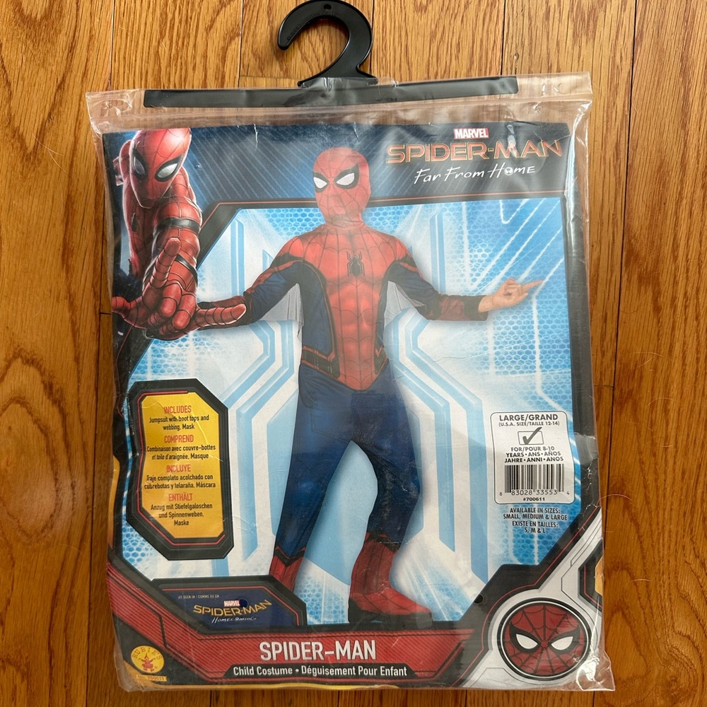 Spider-Man Halloween costume size 8/10 Gently used